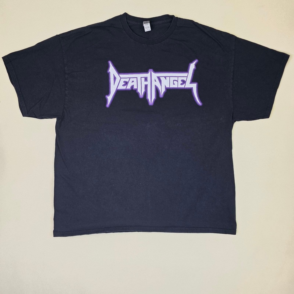 Death Angel Band Tee Men's 2XL Black Short Sleeve Call To Arms VIP Heavy Cotton